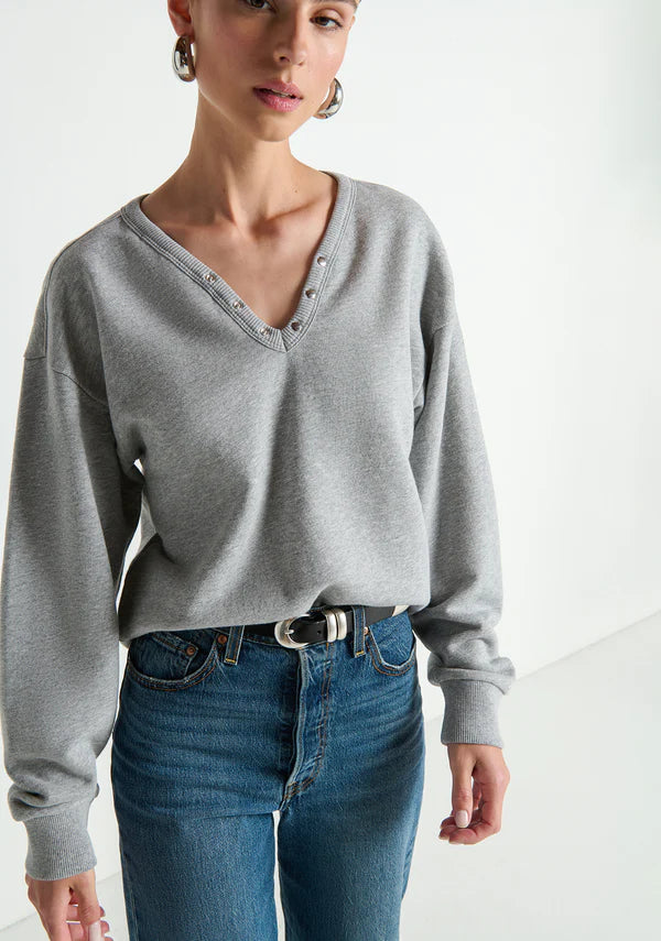 Tommie Sweatshirt - Heather Grey