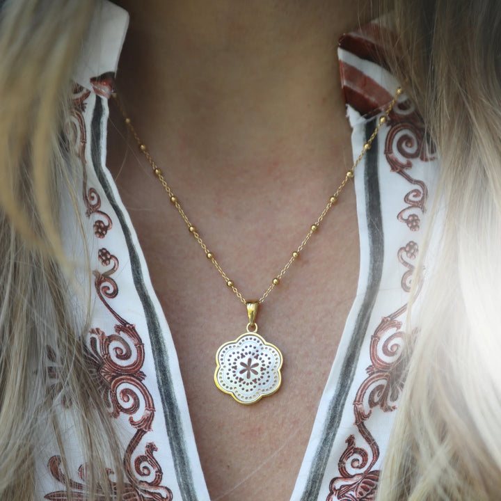 Tamarin Flower Charm