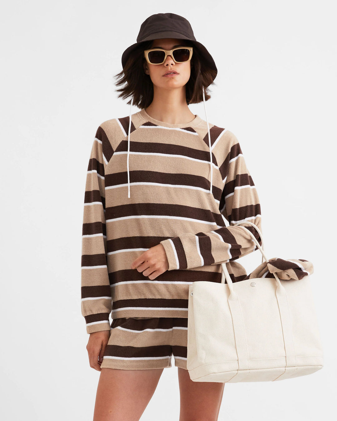 The Terry Franny - Khaki/Brown