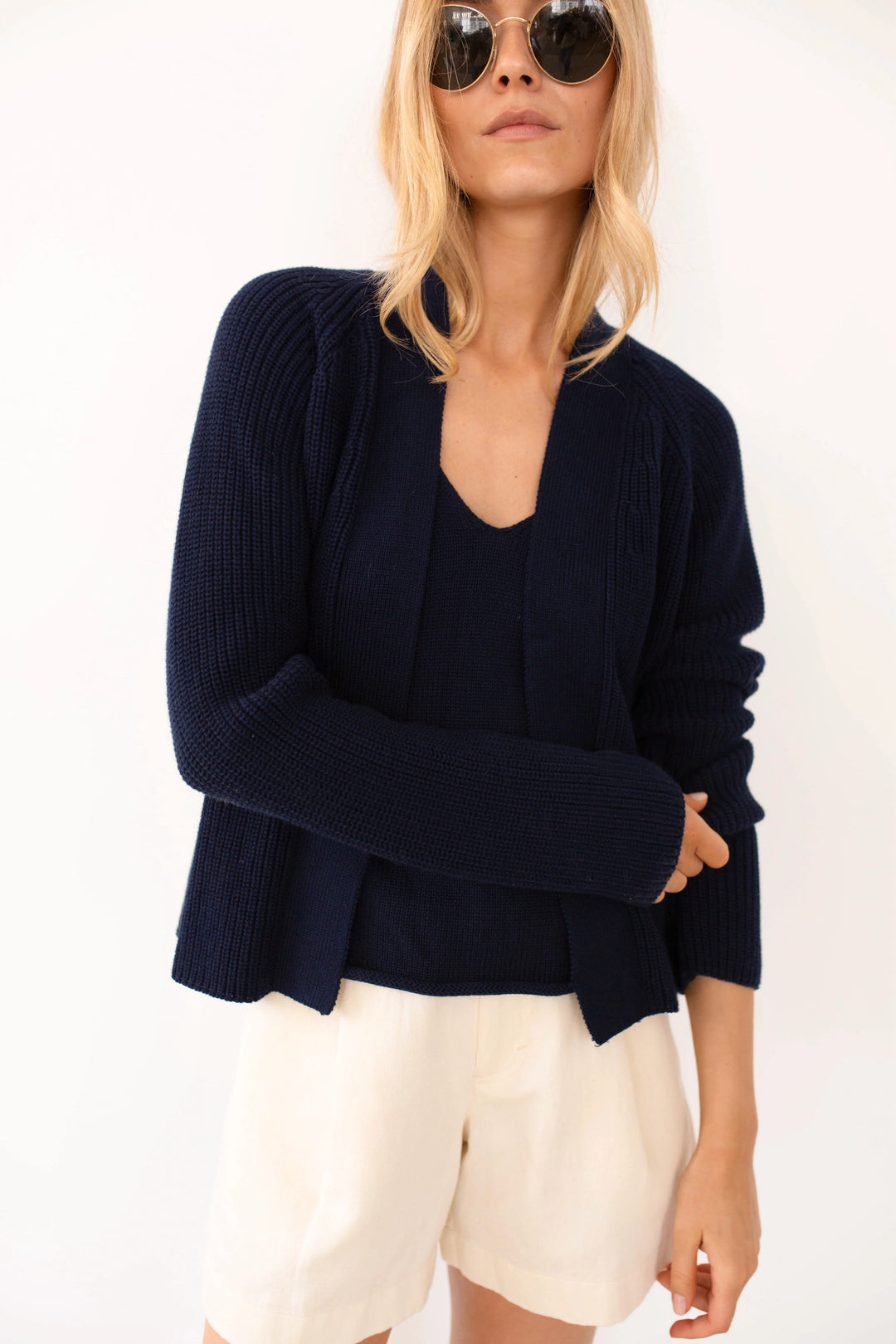 Ingrid Cardigan - Navy