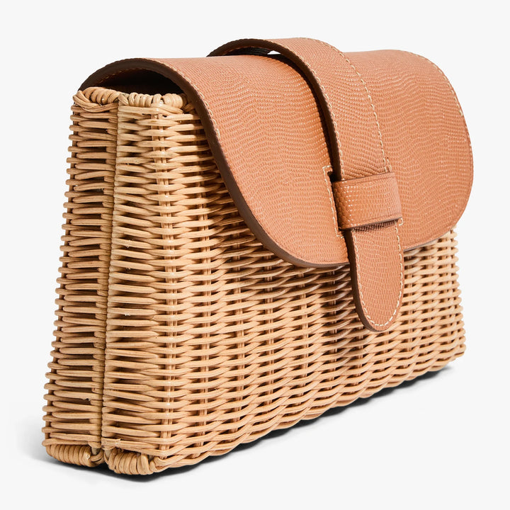 The Lady Clutch- Natural