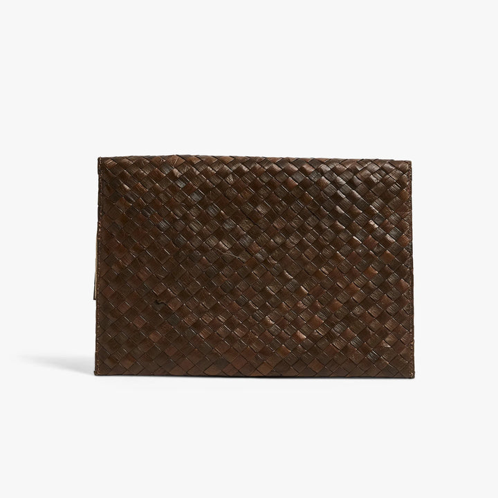The Simone Clutch - Chocolate