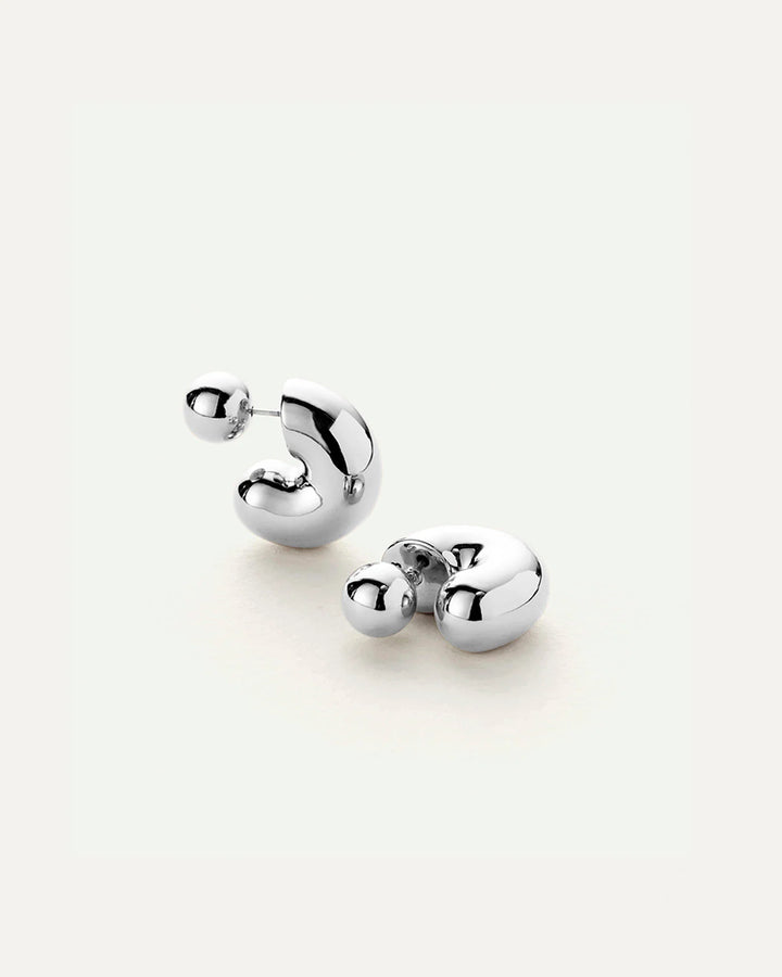 Tome Hoops Medium - Silver
