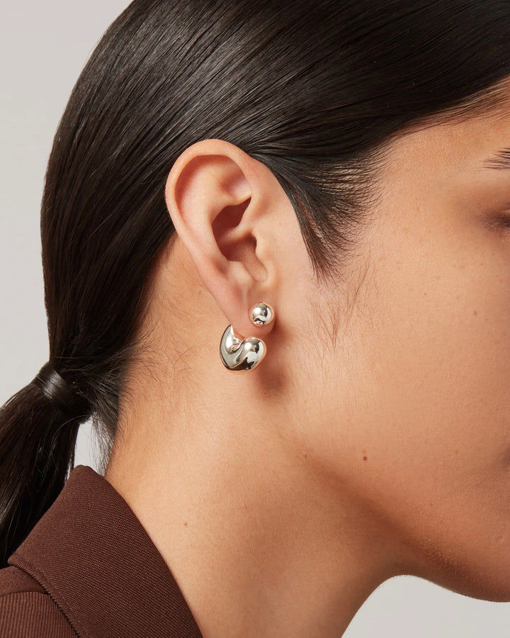 Tome Hoops Medium - Silver