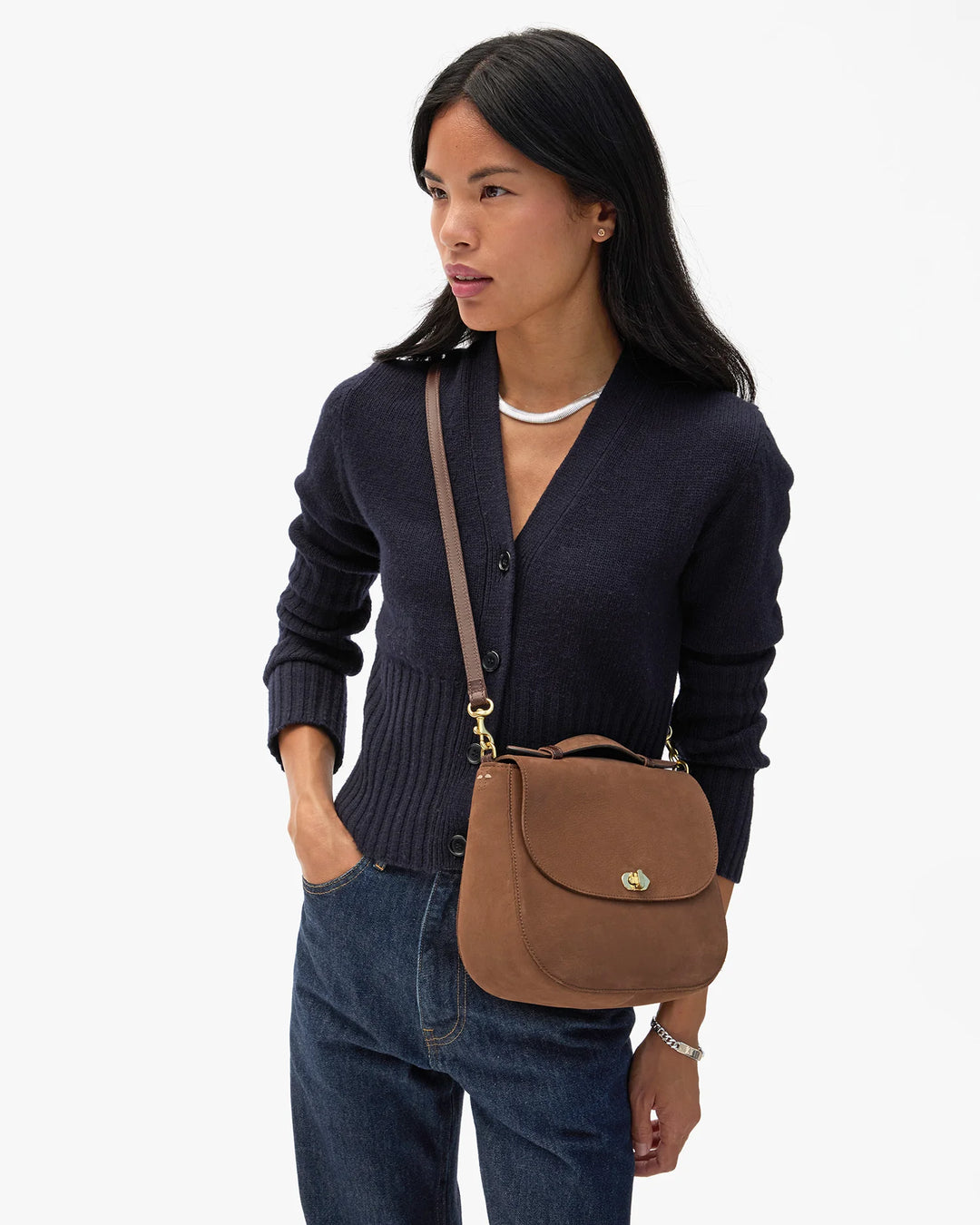 Turnlock Louis w/ Top Handle - Choco Bar