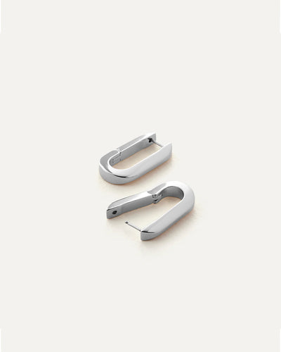 U-Link Earrings - Silver