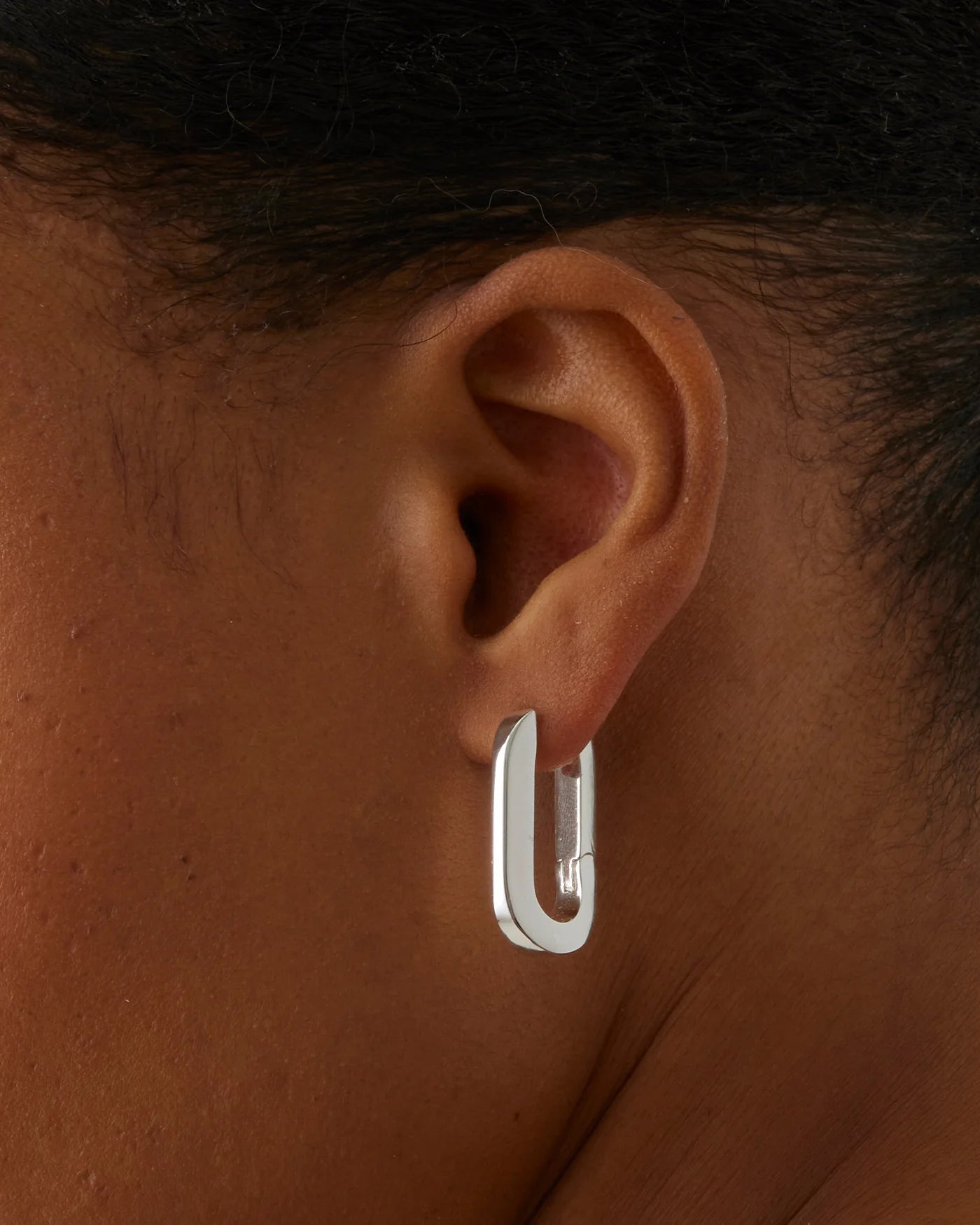 U-Link Earrings - Silver