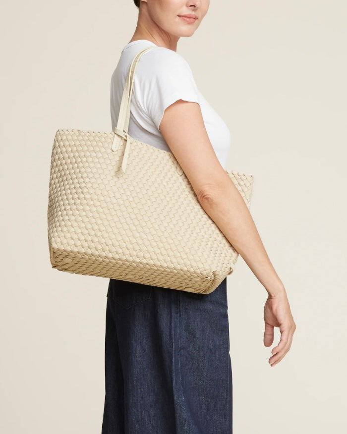 Jetsetter Small Tote - Ecru