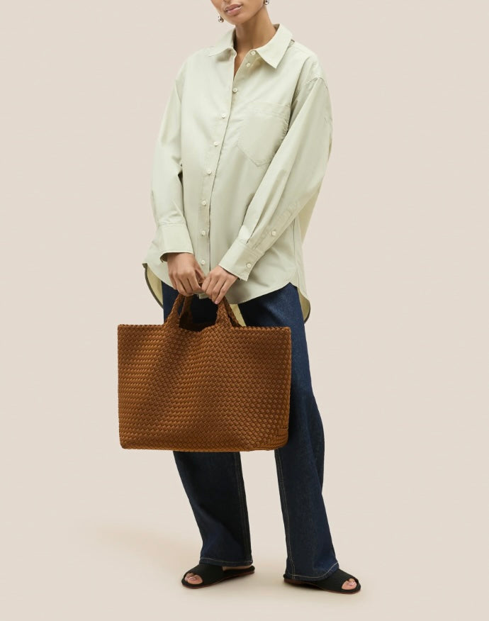 St Barths Large Tote - Teak