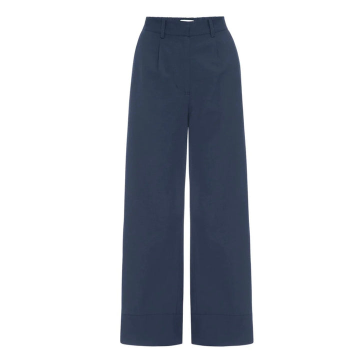 Joya Cropped Pant - Navy