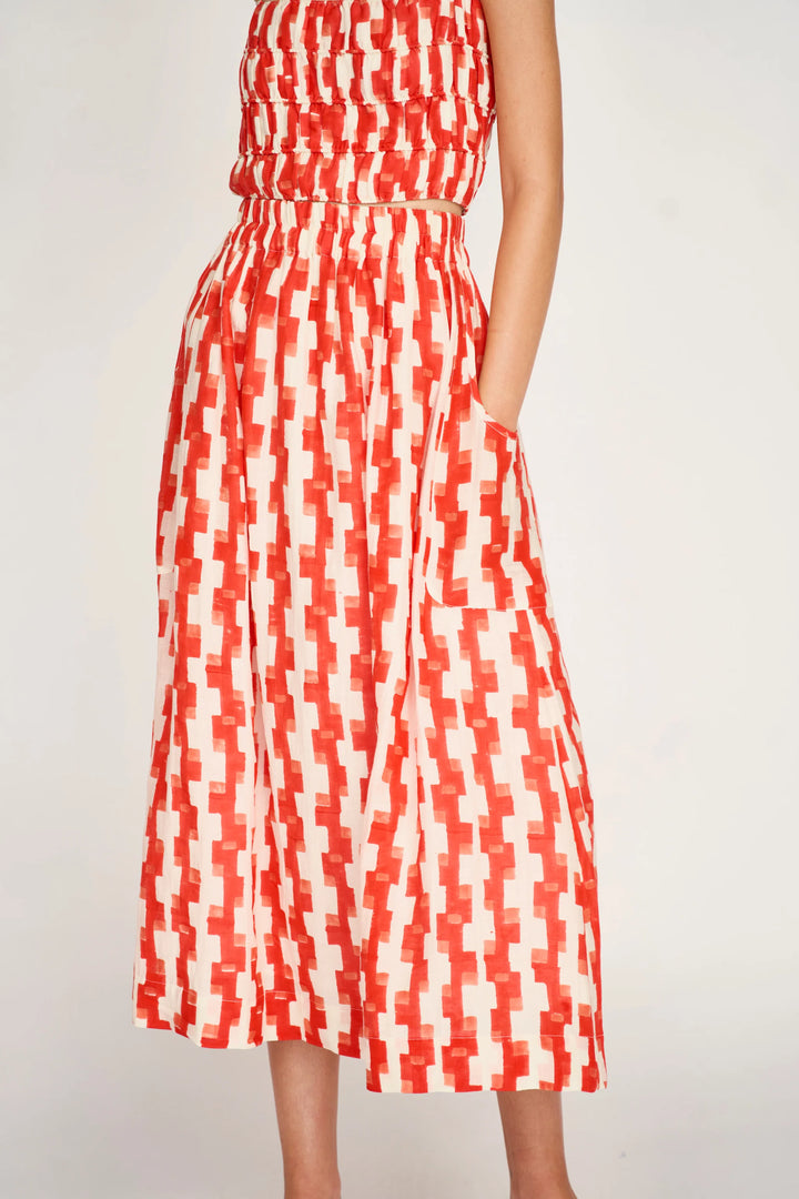 Verona Skirt - Cherry Hopscotch