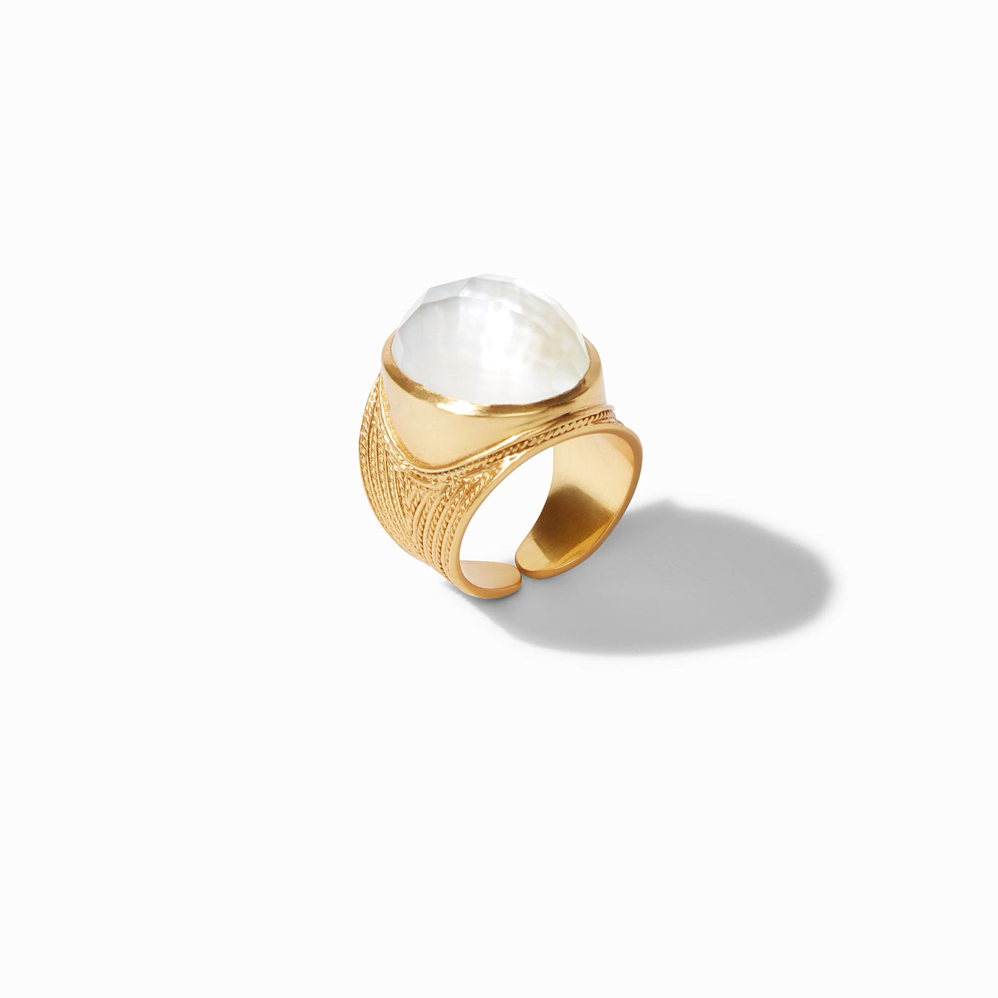 Verona Statement Ring - Irid Clear Crystal