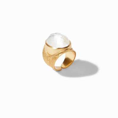 Verona Statement Ring - Irid Clear Crystal
