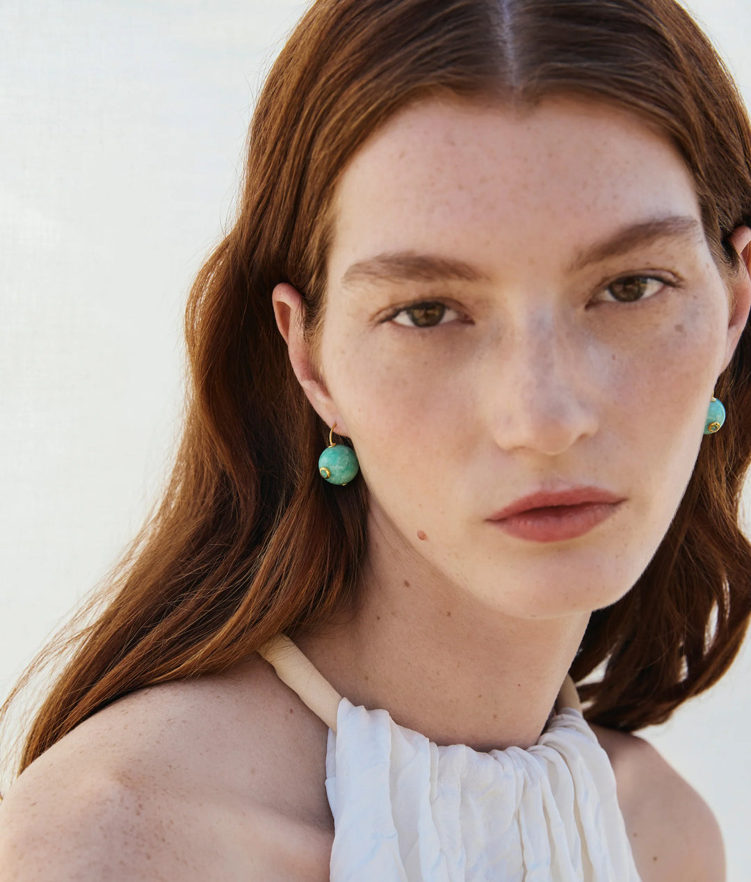 Comet Earrings - Amazonite