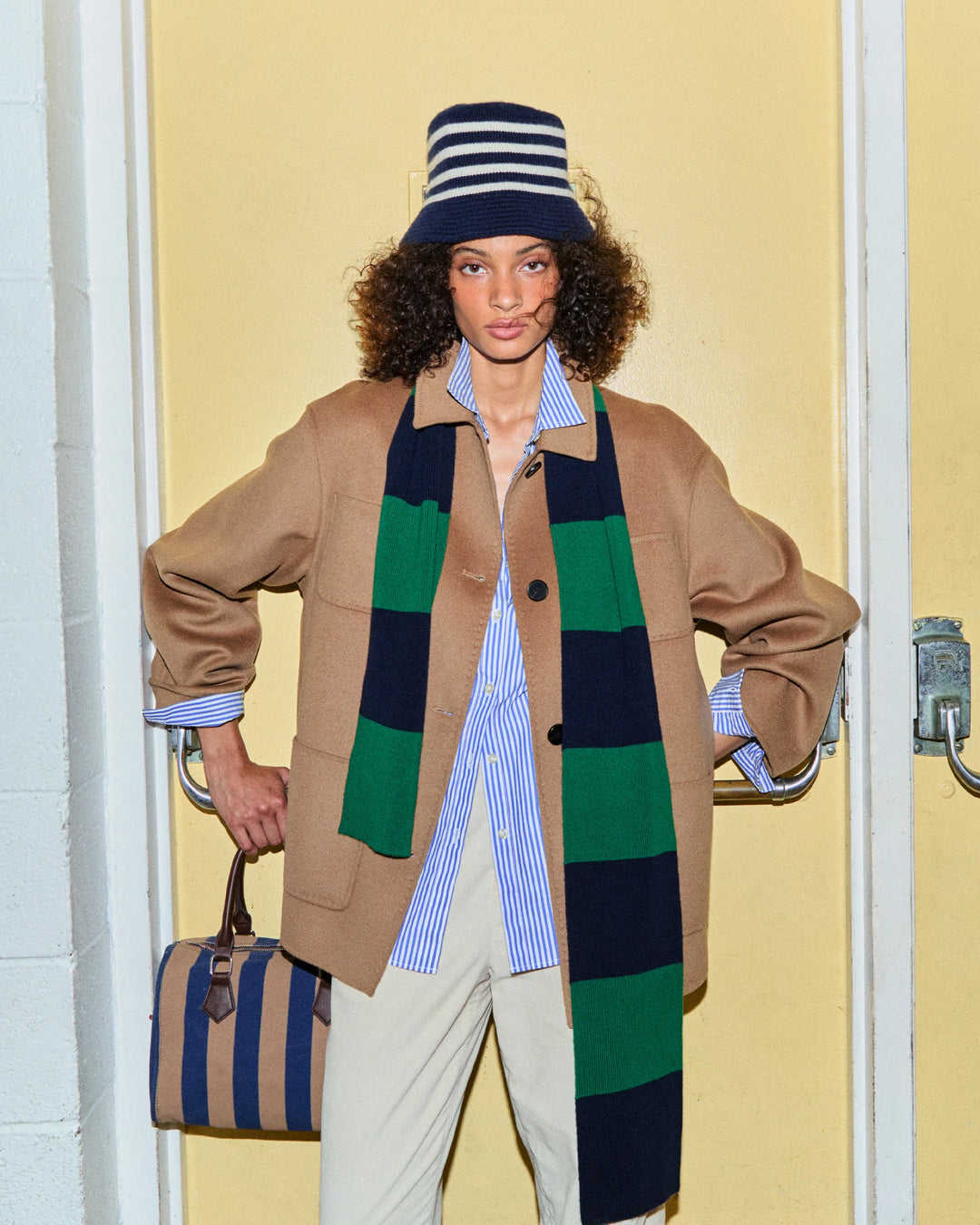 The Walden - Camel/Navy