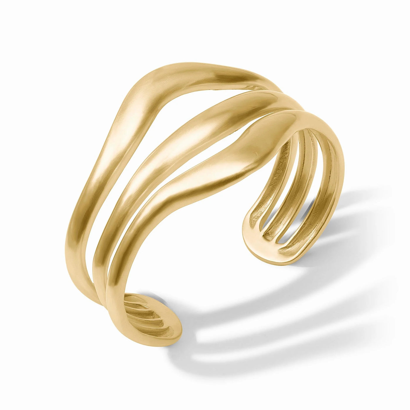 Wave Cuff- Gold