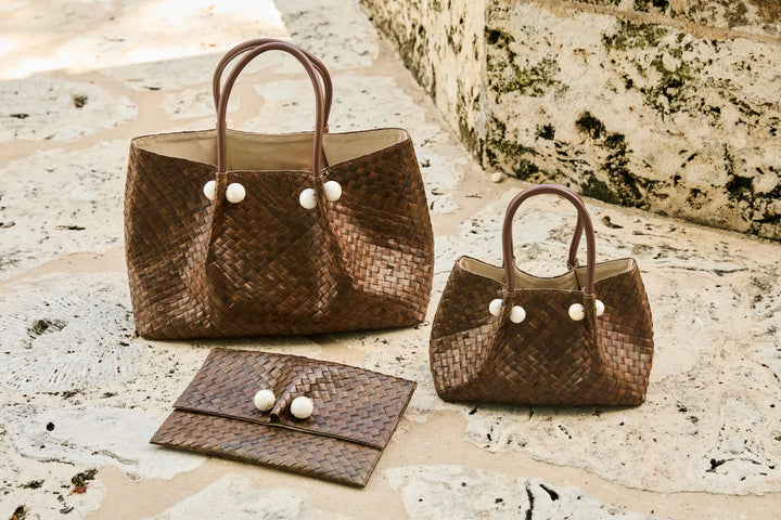 The Simone Clutch - Chocolate