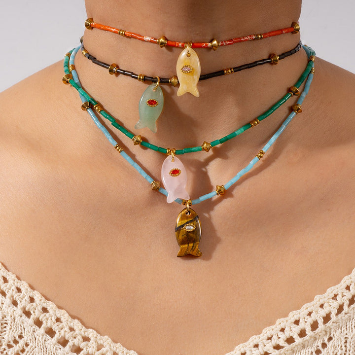 Hamptons Necklace - Green
