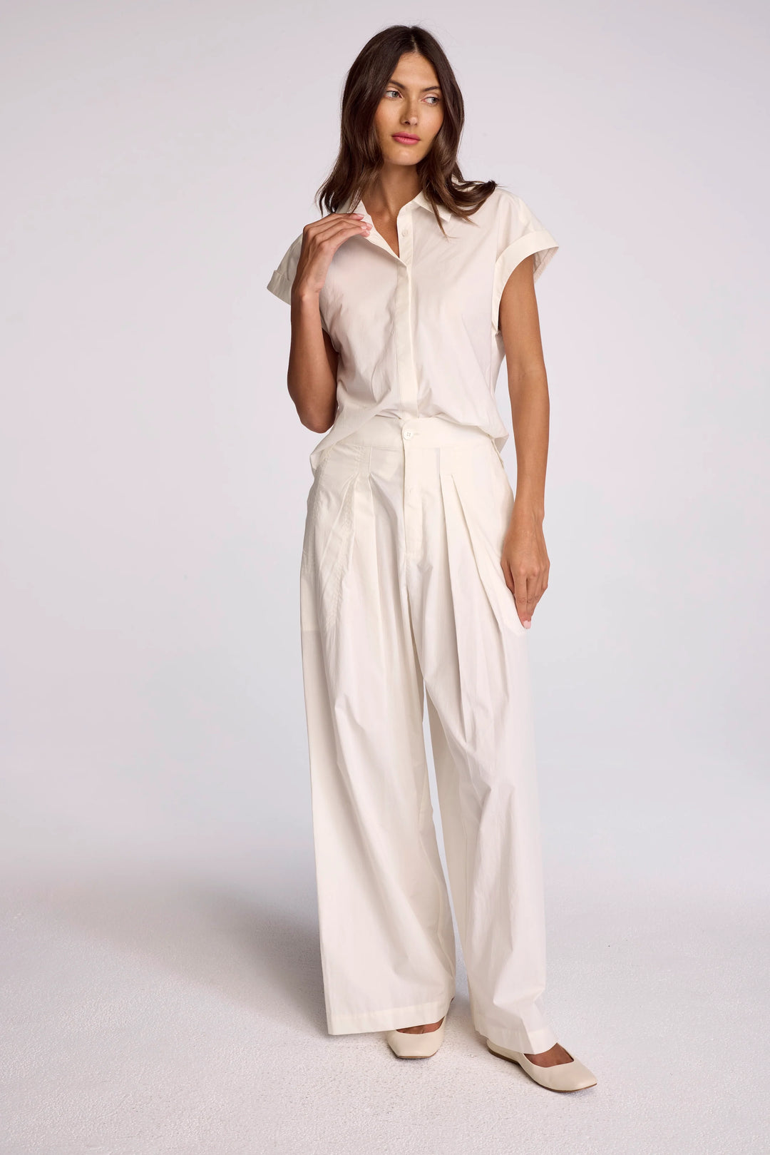 Irene Pants - Whisper White