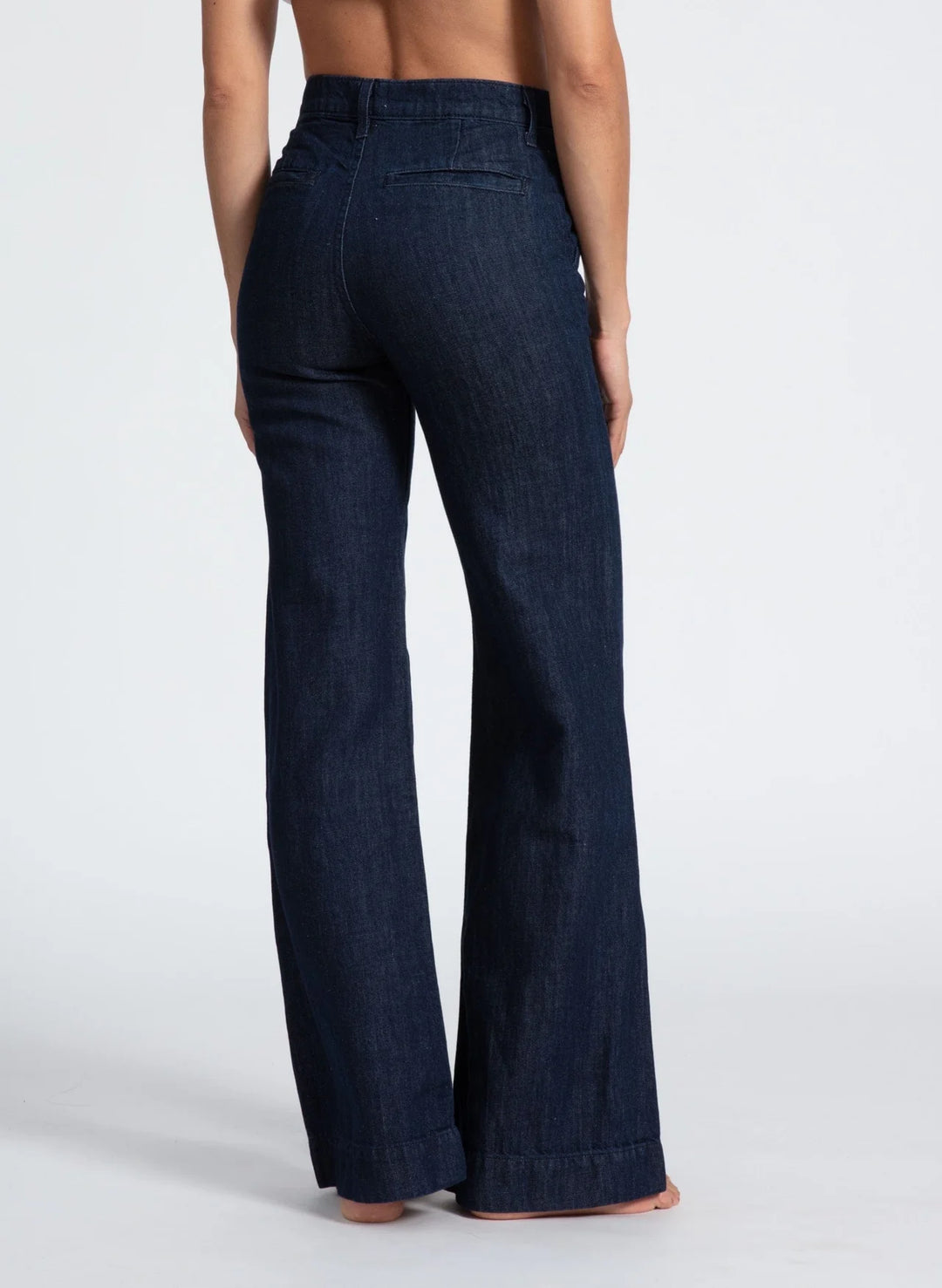 Denim Trouser - Indigo Linen