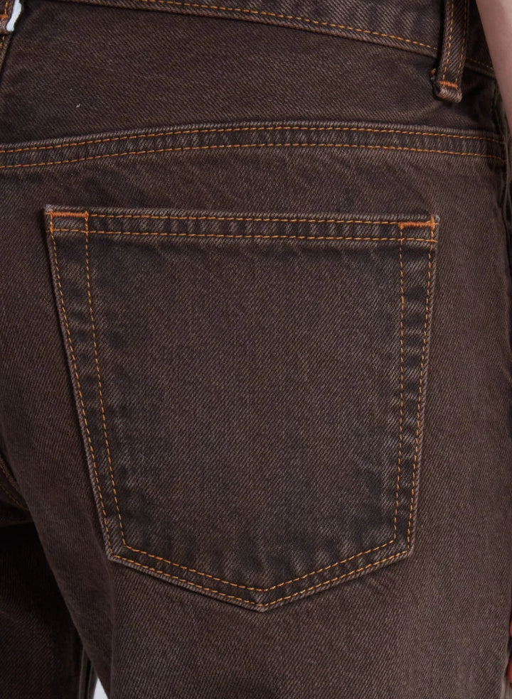 Low Rise Straight - Brown