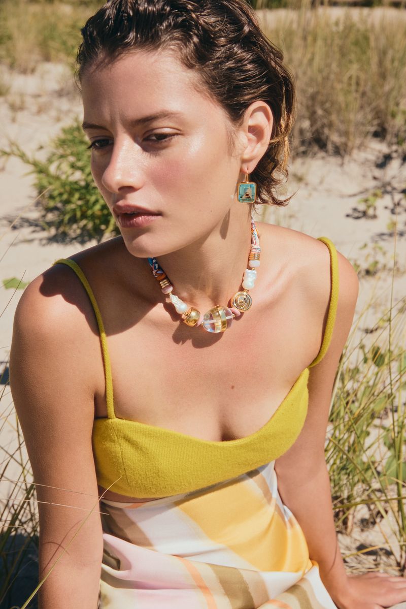 Glass Beach Necklace - Majorca