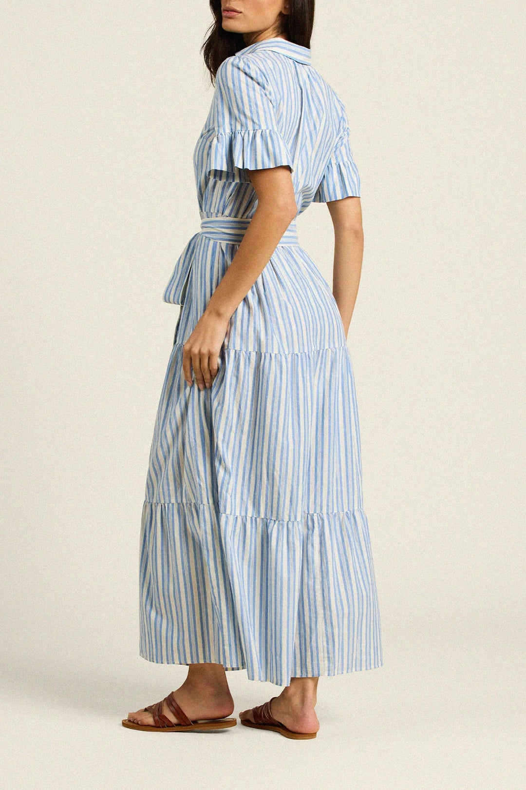 Martine Dress - Bahia Stripe