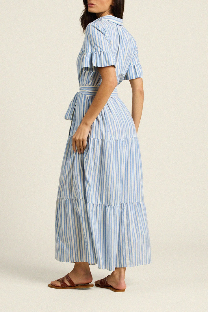 Martine Dress - Bahia Stripe
