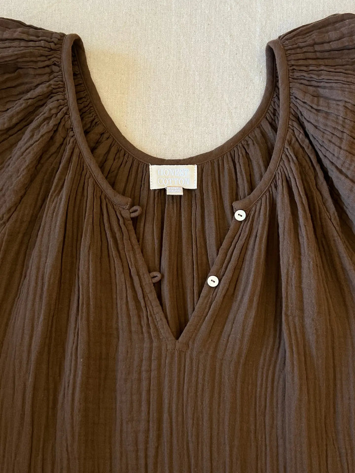 June Dress - Cacao