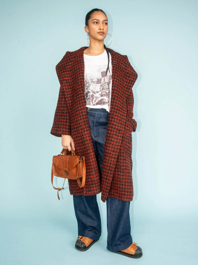 Boucle Blanket Coat