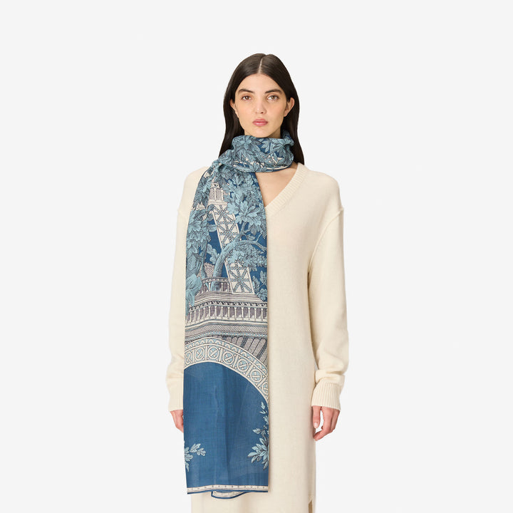Scarf 80 - 1889 Blue