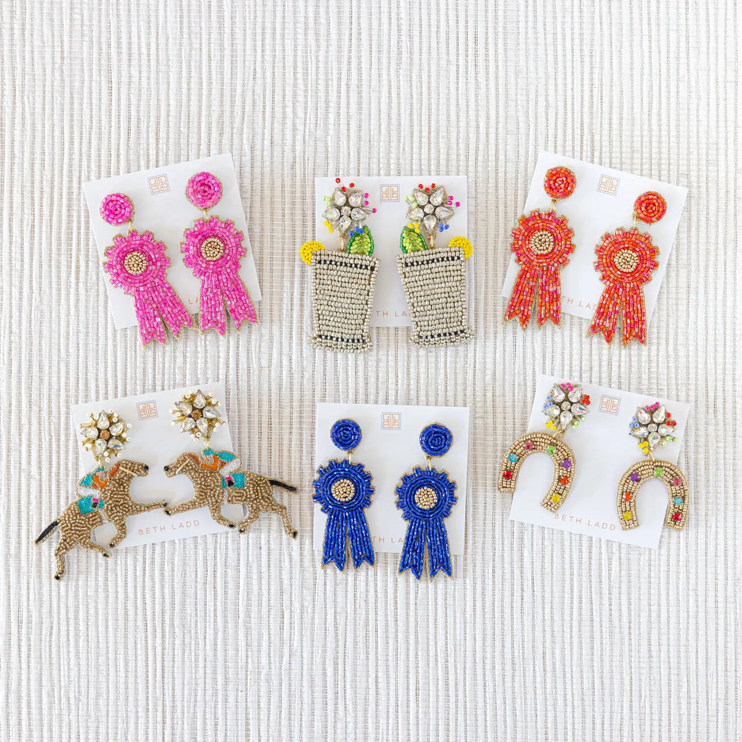 Horse and Jockey Earrings
