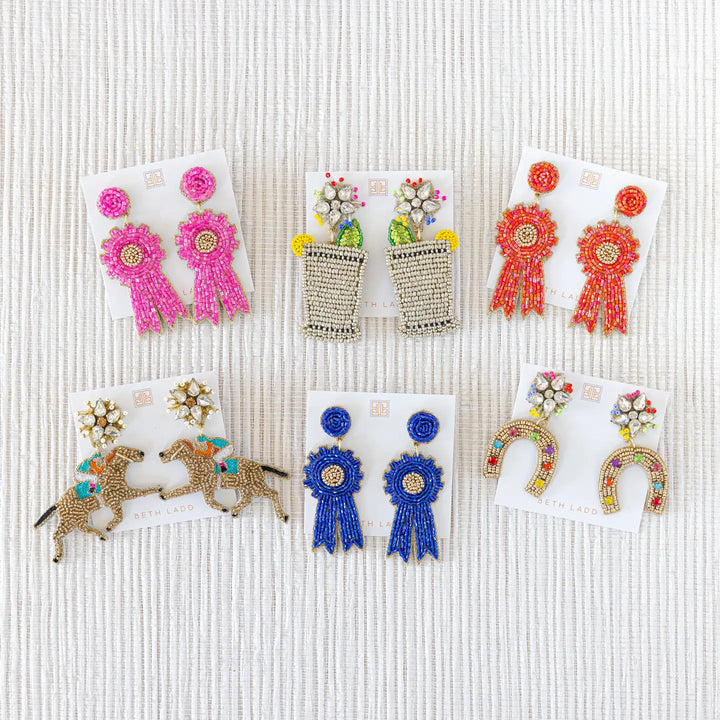 Horse and Jockey Earrings