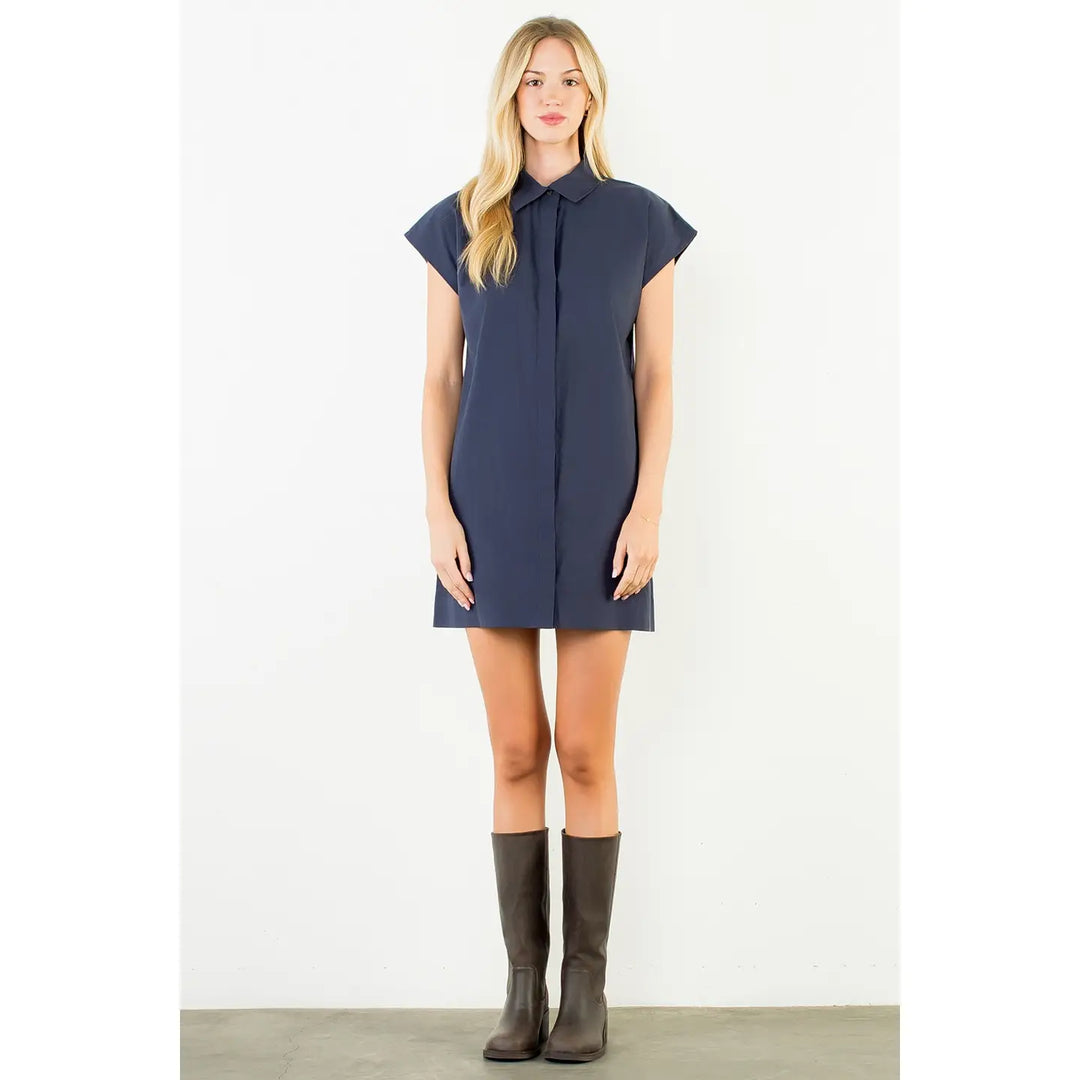 Marsha Dress - Navy