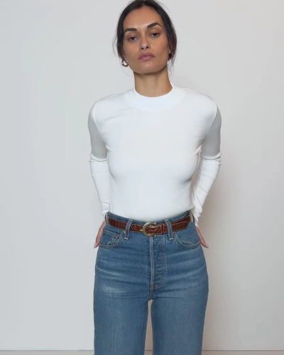 Gina Long Sleeve - White