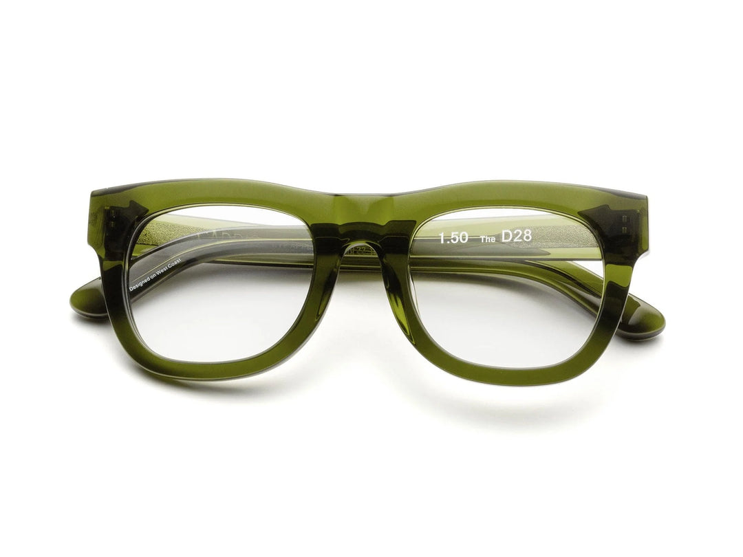 D28 Reading Glasses - Heritage Green