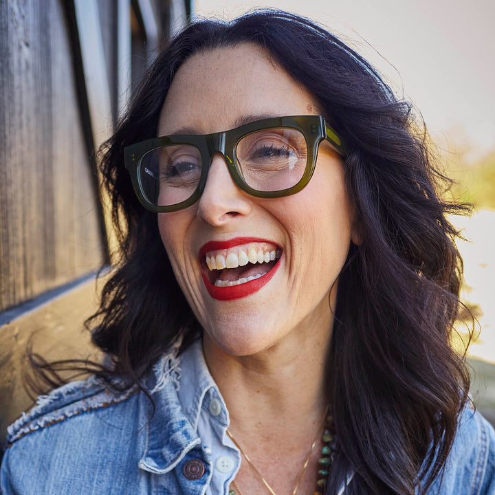 D28 Reading Glasses - Heritage Green