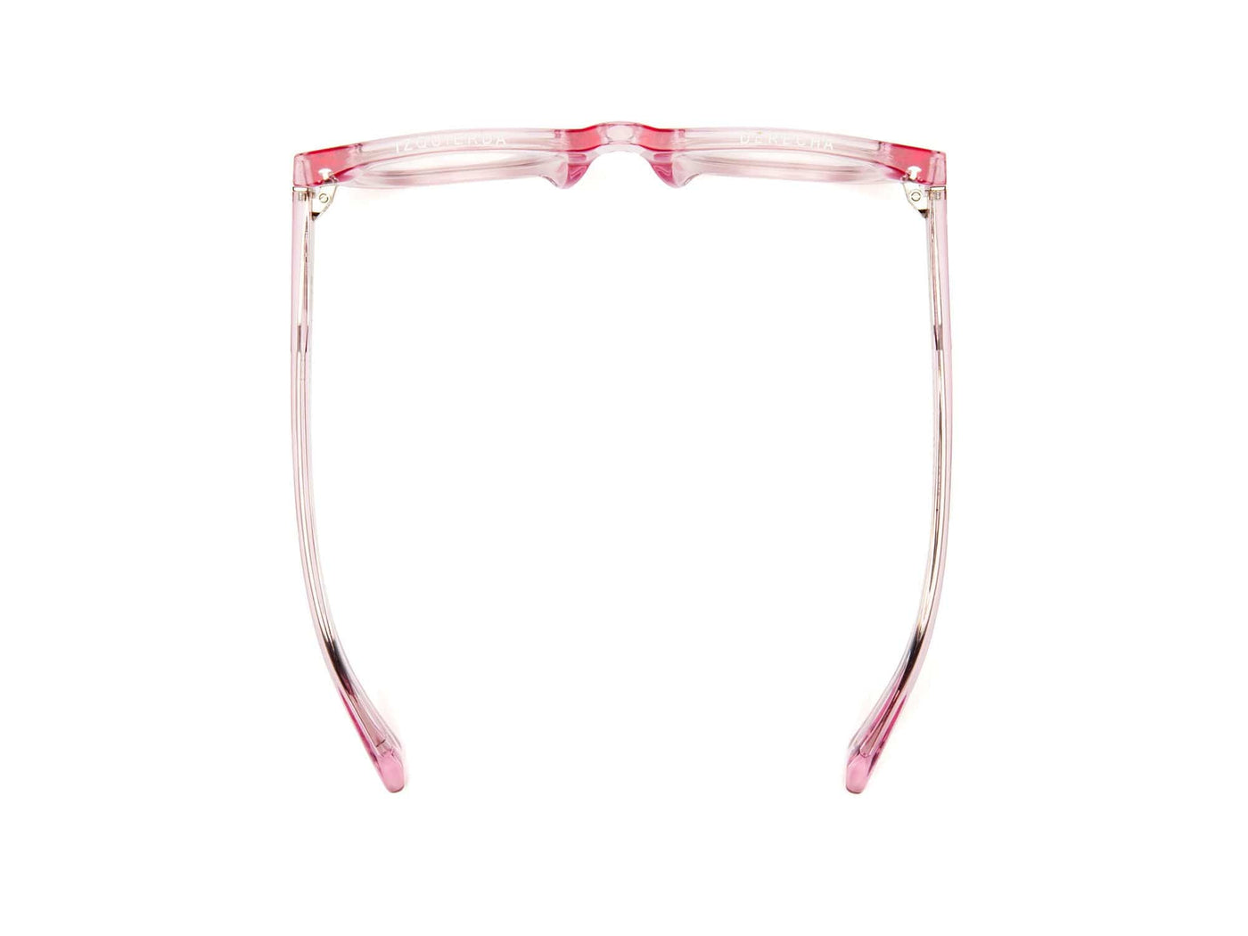 D28 Reading Glasses - Polished Clear Pink