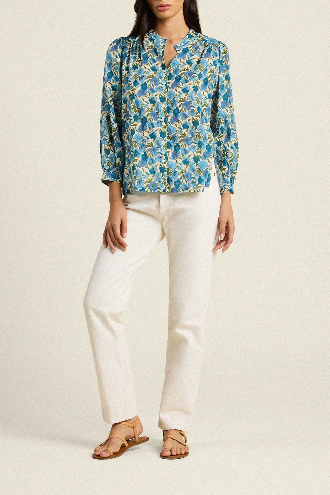 Clara Blouse - Cielo Floral