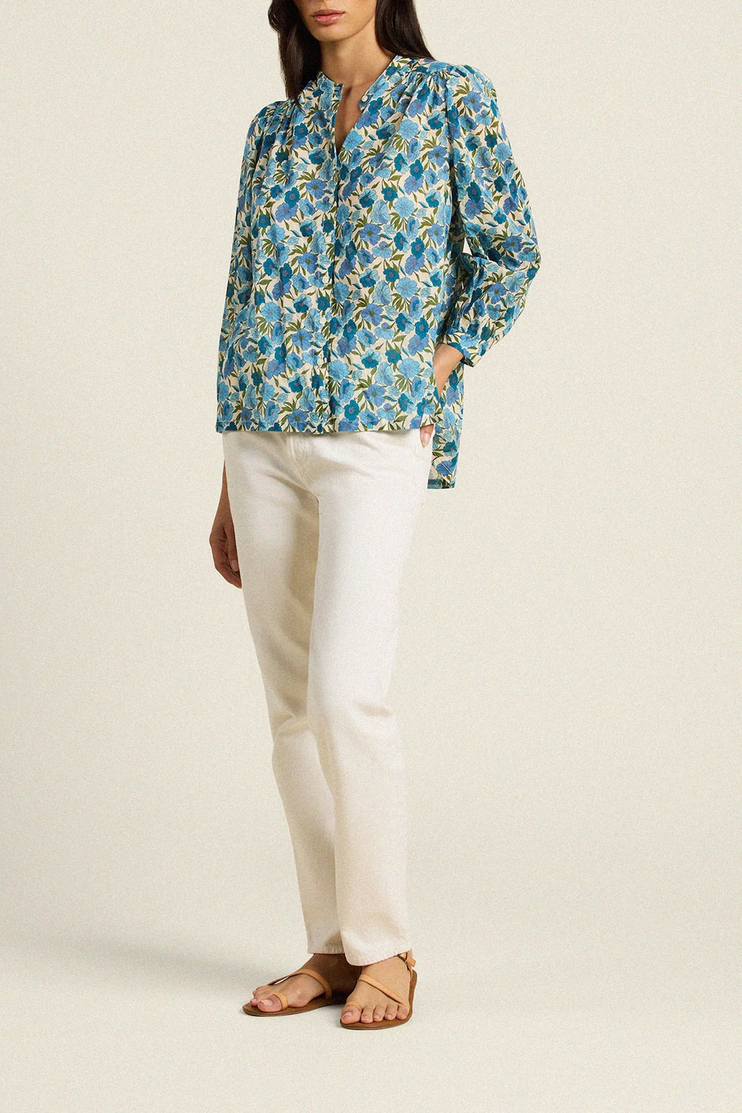 Clara Blouse - Cielo Floral