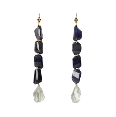 Maris Drop Earring - Iolite