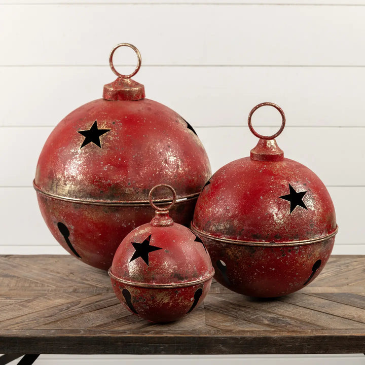 Vintage Sleigh Bell - Red