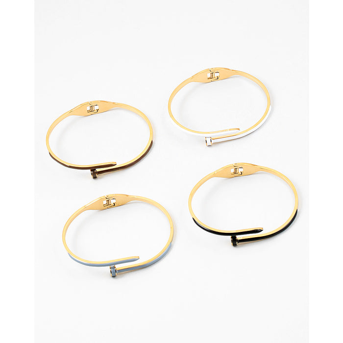 Nail Bracelet - White