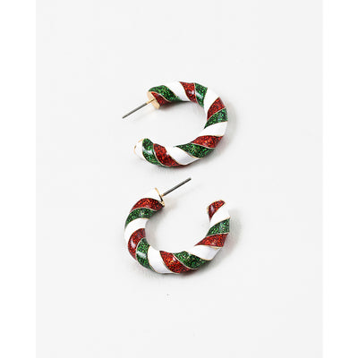 Candy Cane Hoop Medium