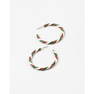 Candy Cane Hoop Large