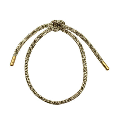Small Heart of Gold on Lurex Bracelet