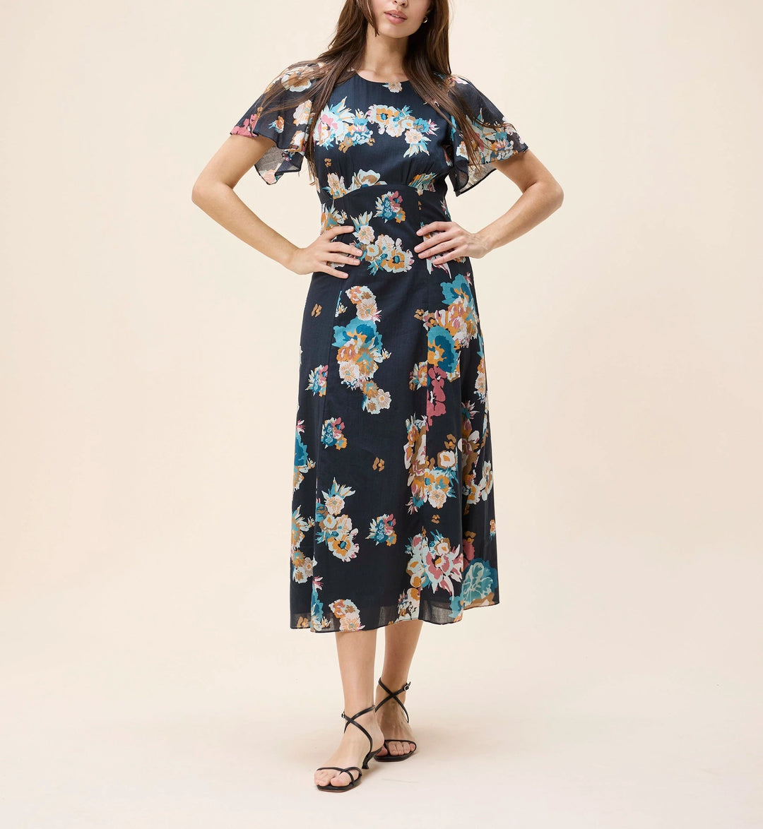 Elan Midi Dress - Vitet Floral