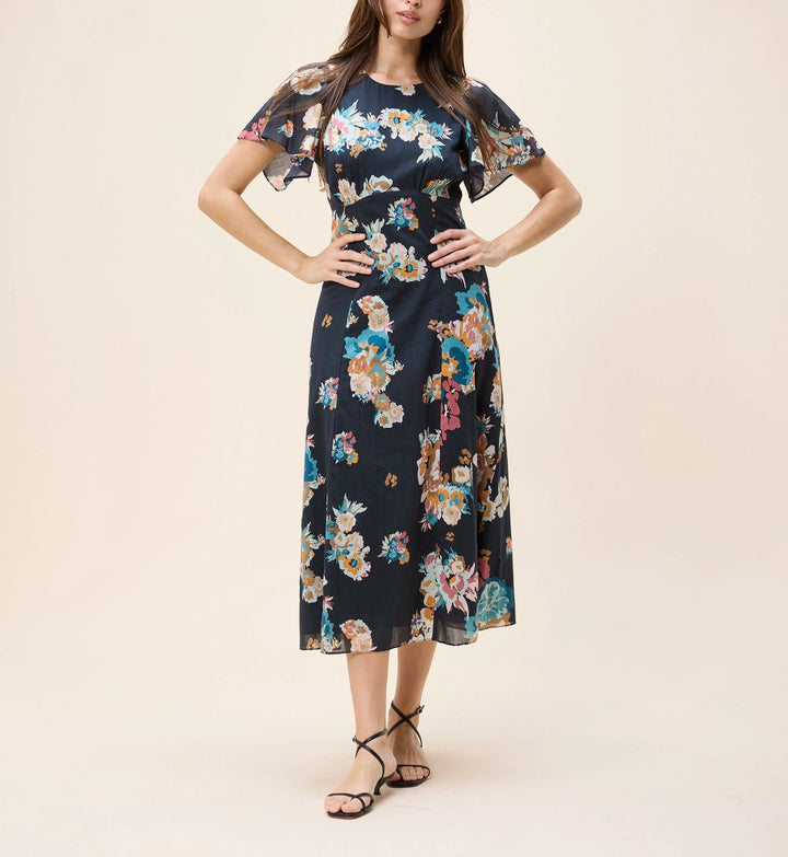Elan Midi Dress - Vitet Floral