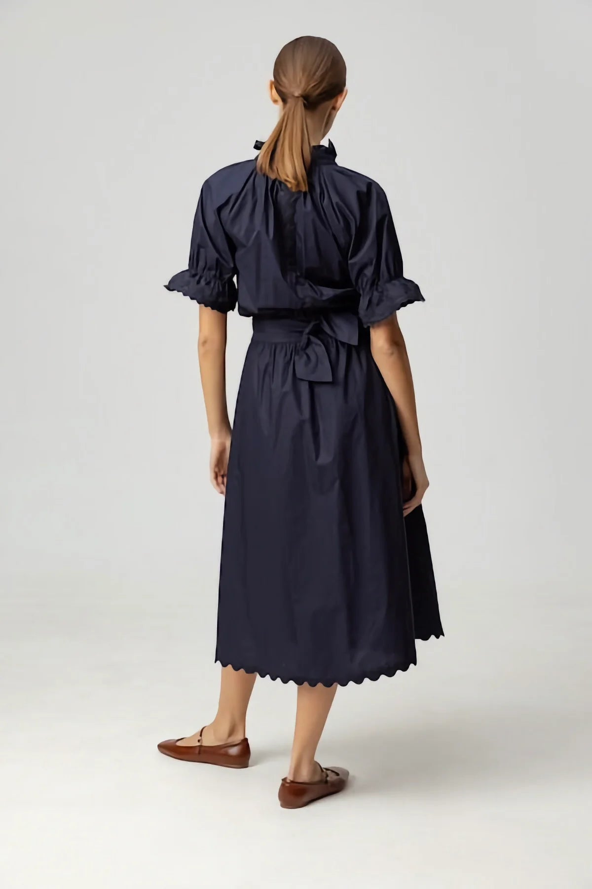 Aliza Dress - Navy