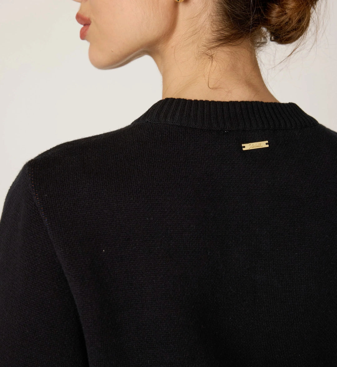 Emory Sweater - Mariposa/Black